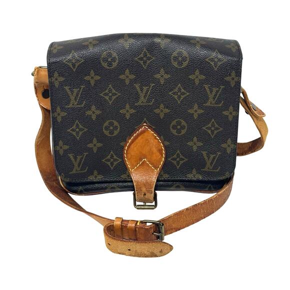 Louis Vuitton LV Monogram Cartouchiere MM Crossbody Bag - Picture 1 of 14
